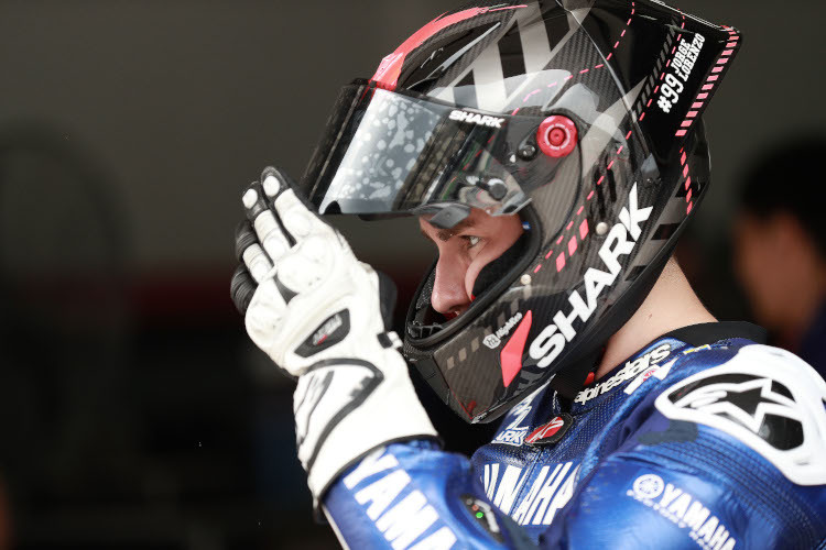 Yamaha-Testfahrer Jorge Lorenzo ist am Mittwoch und Donnerstag im Einsatz