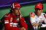 Alonso mit McLaren-Widersacher Button