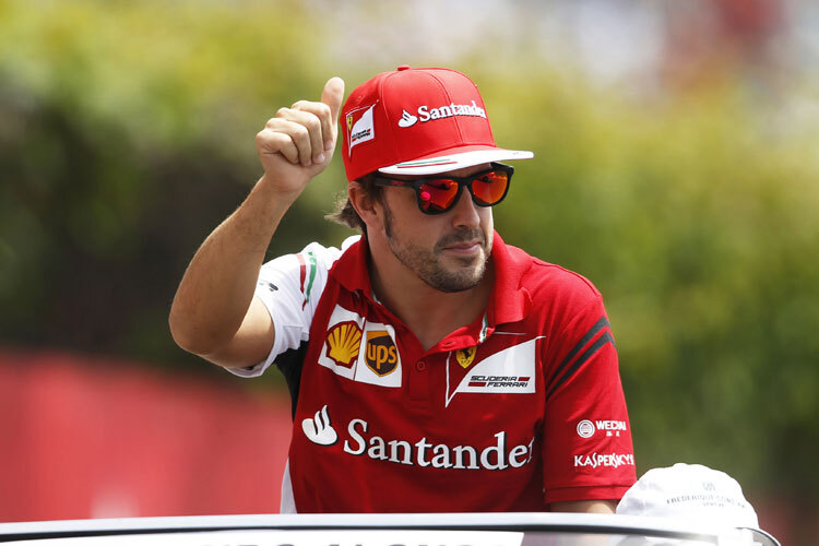 Fernando Alonso gibt die Hoffnung nicht auf