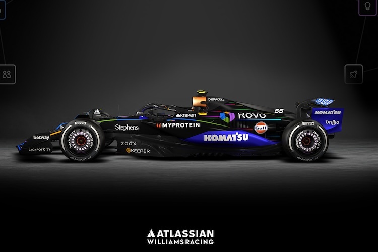 Der GP-Renner glänzt in einem edlen Schwarz