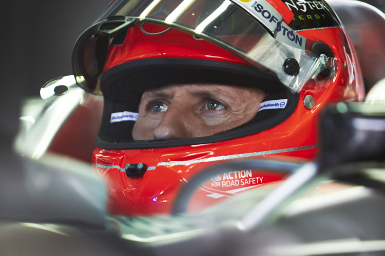 Michael Schumacher fällt wegen seines Mercedes-Comebacks im Ranking vom dritten auf den neunten Rang zurück 