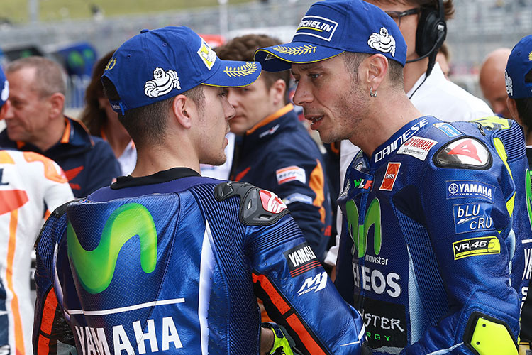 Der Kampf um die WM-Führung zwischen Viñales und Rossi geht in Jerez in die nächste Runde