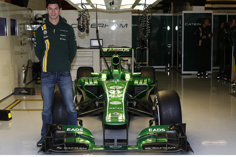 Caterham-Nachwuchsfahrer Alexander Rossi