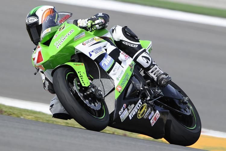 Danilo Petrucci startete 2010 für das Team Pedercini