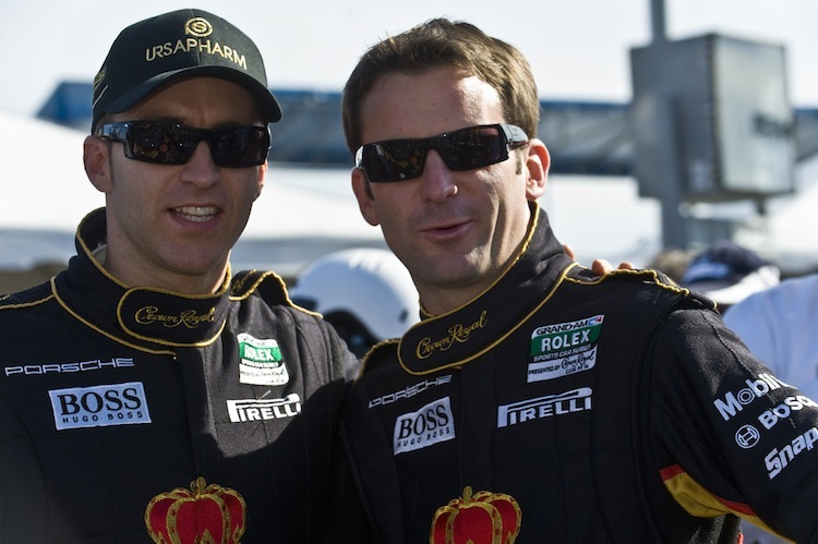 Timo Bernhard und Romain Dumas starten im TRG-Porsche