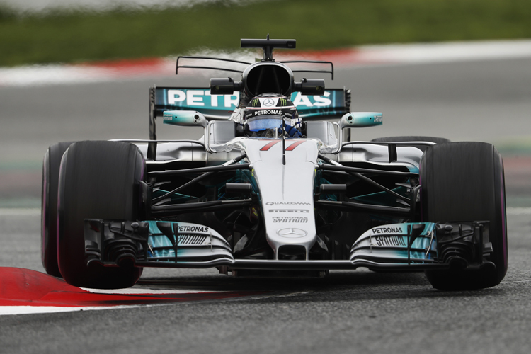 Valtteri Bottas stellte eine neue Test-Bestzeit auf