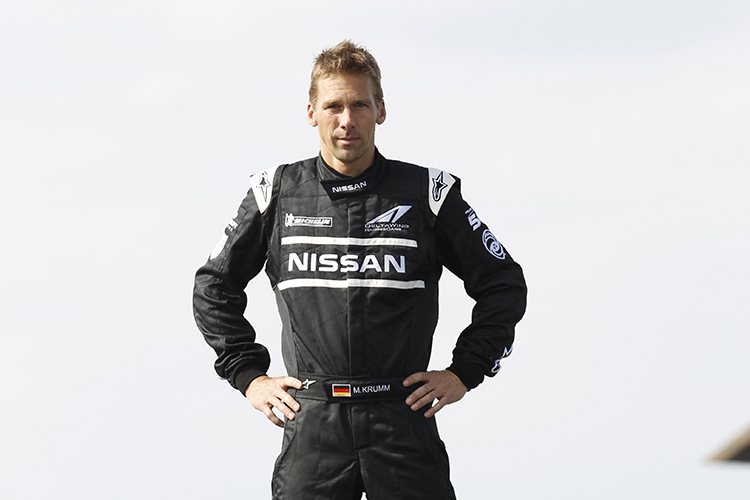 Sitzt beim 24h-Rennen im Nissan GT-R GT3: Michael Krumm