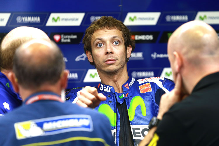 Valentino Rossi hofft nach dem Assen-Sturz auf ein gutes Rennwochenende in Deutschland