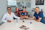 Pit Beirer, Liam Everts und Robert Jonas