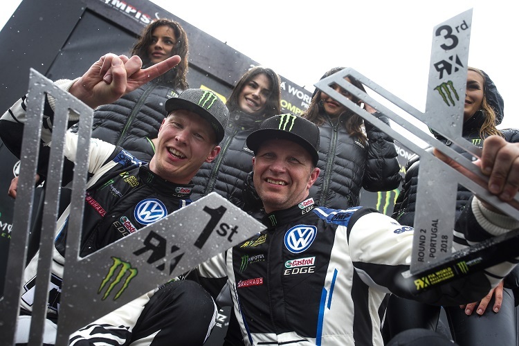 Johan Kristoffersson und Petter Solberg