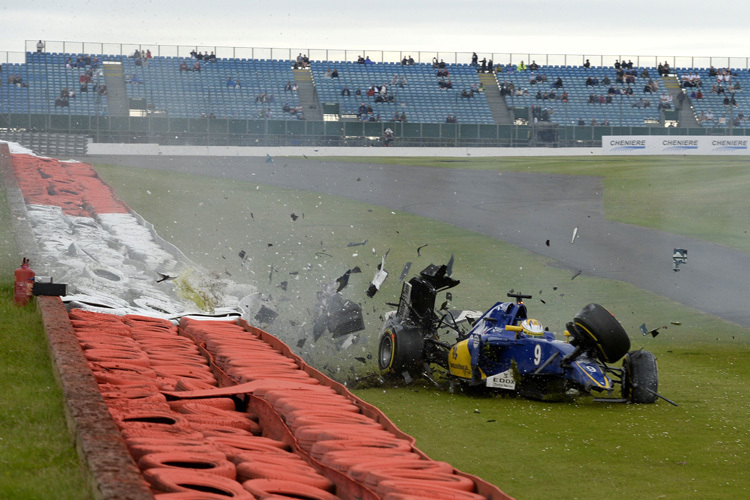 Crash von Marcus Ericsson