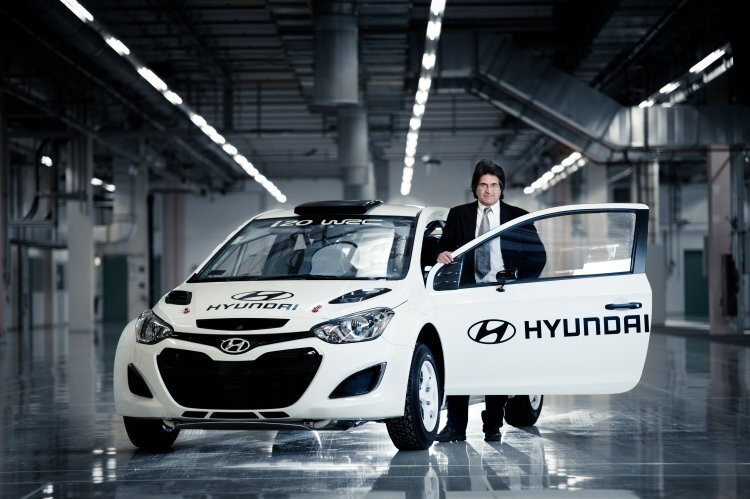 Michael Nandan und der Hyundai i20 WRC