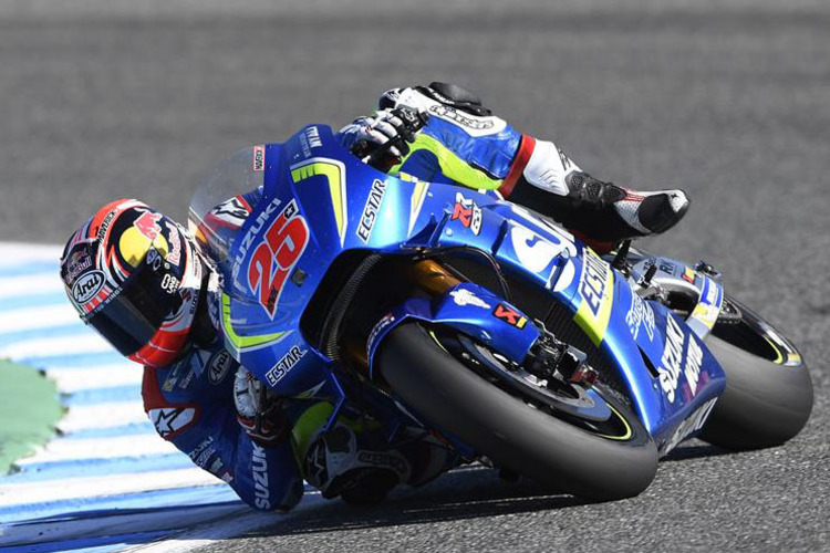 Maverick Vinales beim Jerez-Test