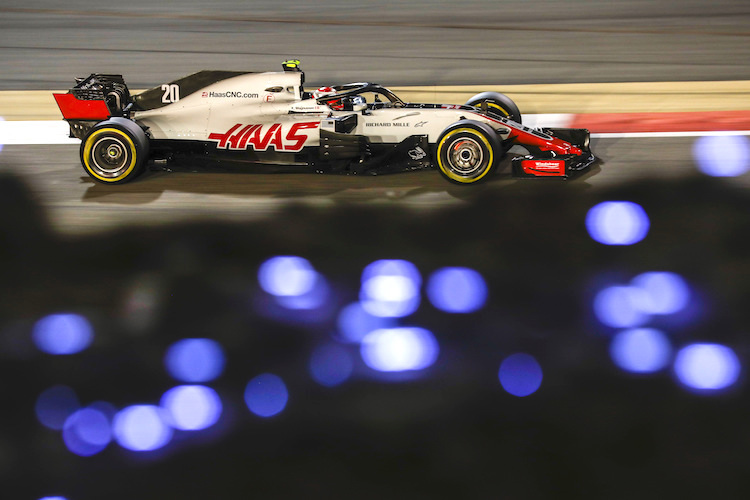 Romain Grosjean in Bahrain