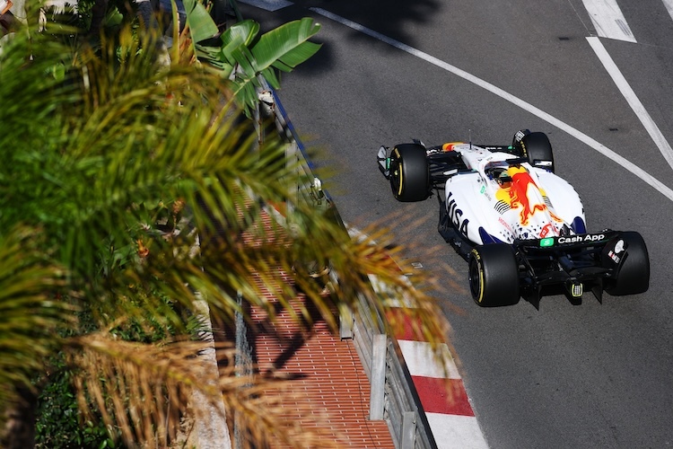 Isack Hadjar in Monte Carlo
