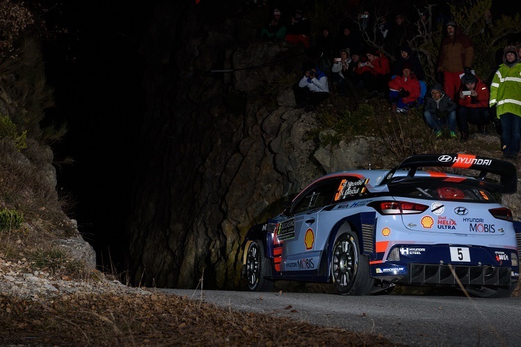 Auftaktsieger Thierry Nueville im Hyundai i20 Coupé WRC