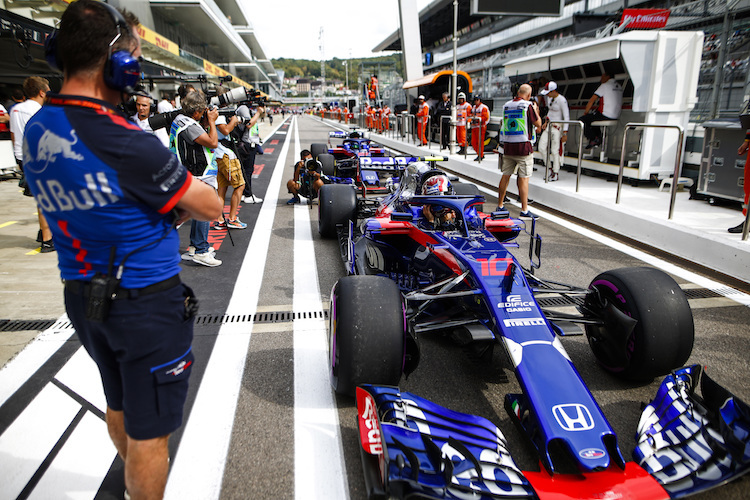 Toro Rosso-Honda in Sotschi