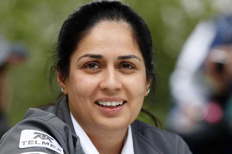 Monisha Kaltenborn hat wieder Grund zur Freude