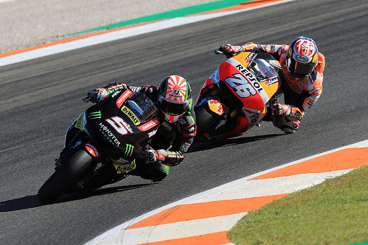 Johann Zarco auf der Tech3-Yamaha