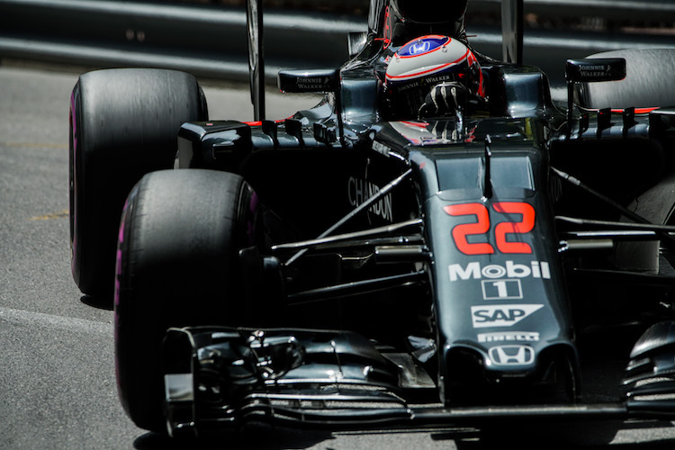 Jenson Button in Monaco 2016