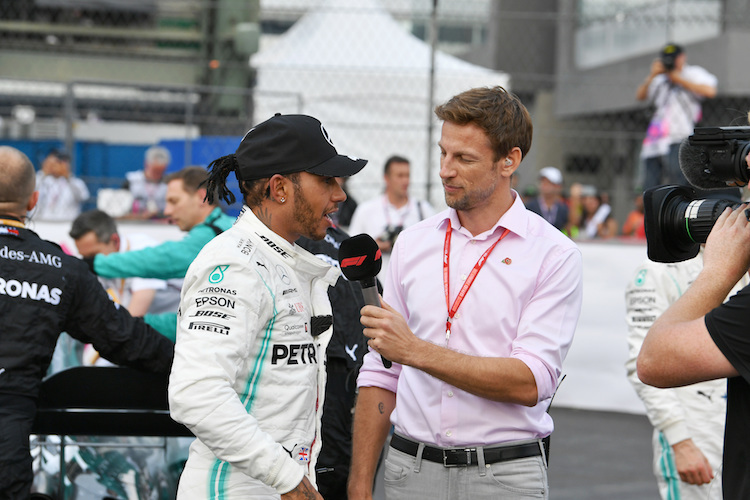 Lewis Hamilton und Jenson Button