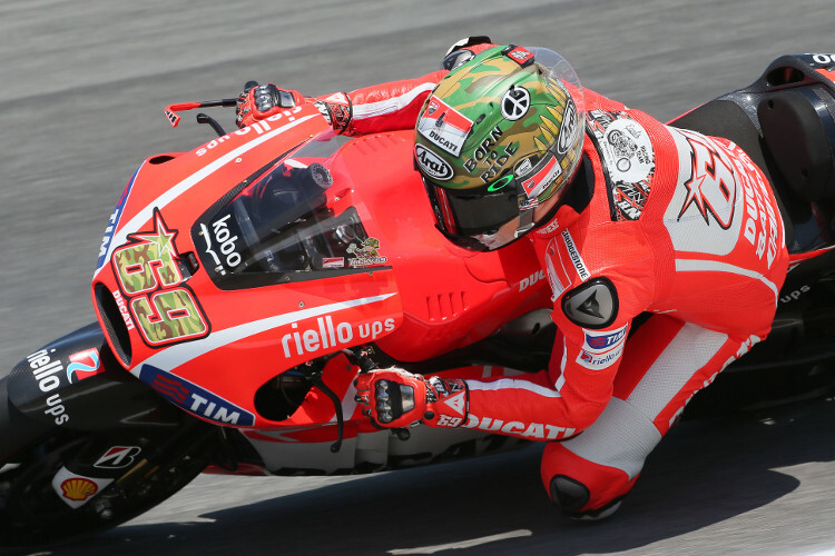 Auch für Ducati war Hayden im Werksteam unterwegs