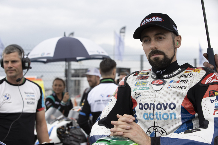 Eugene Laverty (re.): Bleibt das Gefühl in der Hand?