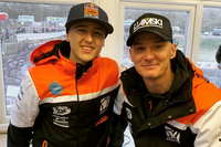 Liam und Papa Stefan Everts