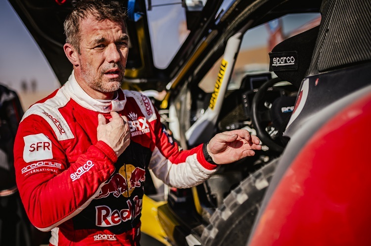 Sebastien Loeb bei der Rallye Dakar