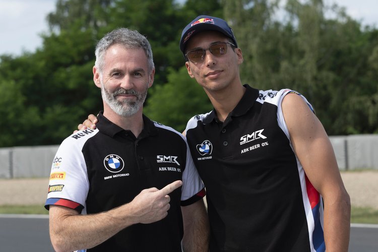 Phil Marron und Toprak Razgatlioglu (v.l.) sind das derzeitige Traumpaar der Superbike-WM