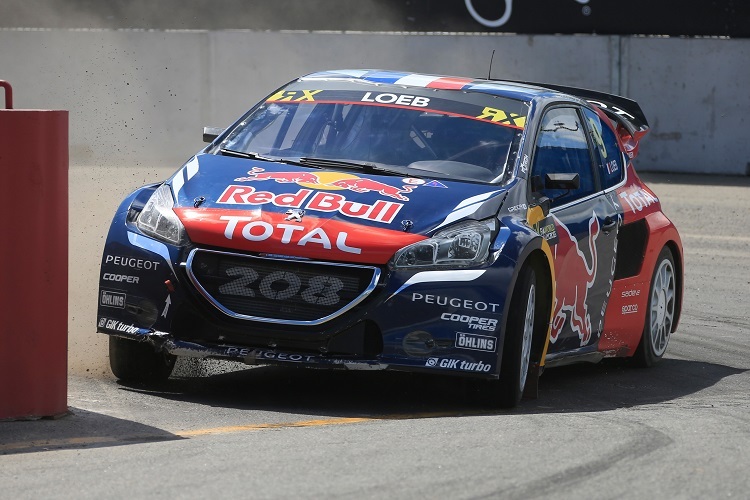 Sébastien Loeb im Peugeot 208 WRX