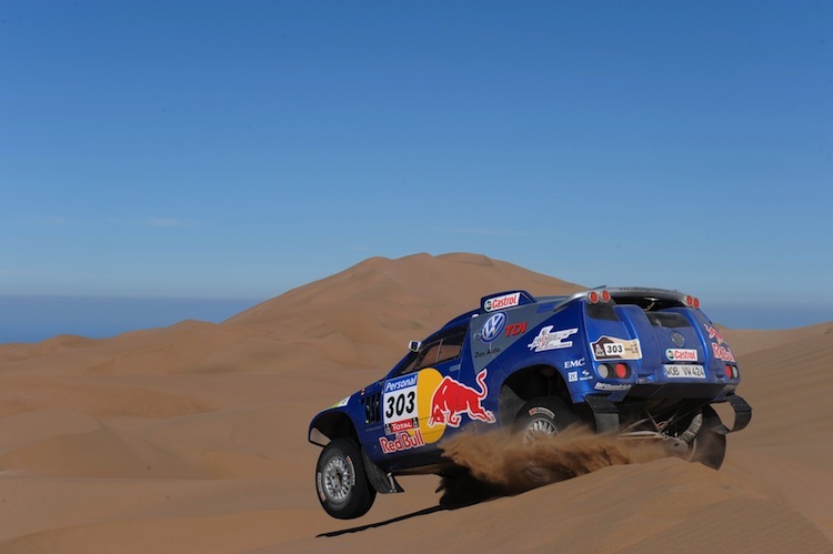 Sainz baute am 8. Wertungstag seine Führung leicht aus.