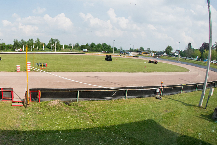 Das Stadion in Meißen wird beim Rennen leer bleiben