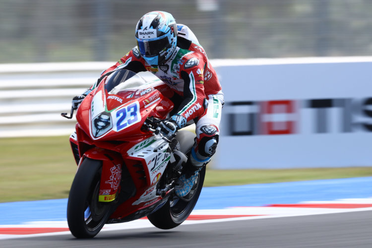 Marcel Schrötter in Misano