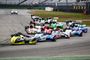 Start zum zweiten Sidecar-Rennen auf dem Hockenheimring