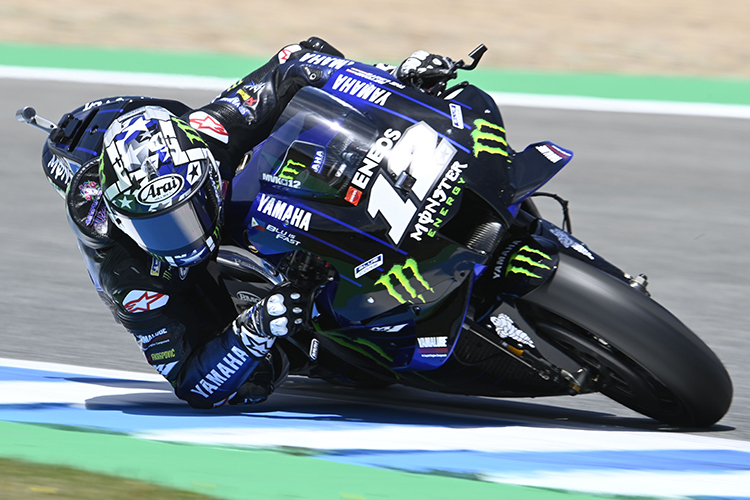 Maverick Vinales in Jerez