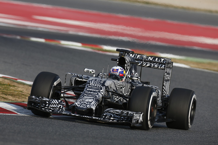 Daniel Ricciardo in Barcelona