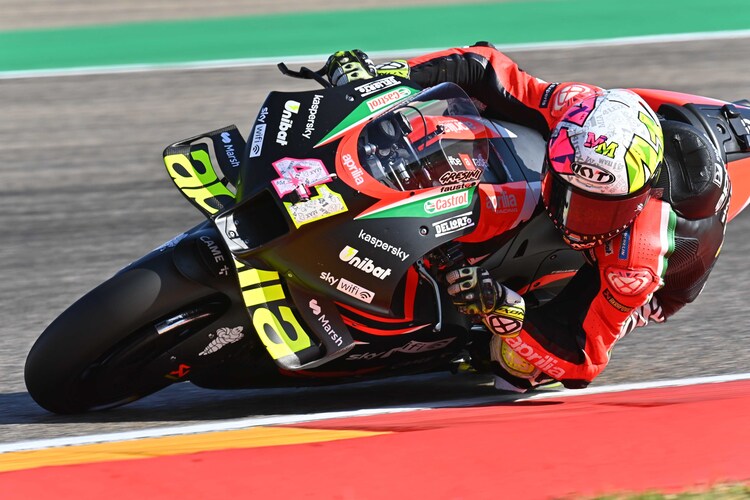 Aleix Espargaró freut sich über die Entwicklungsschritte bei Aprilia