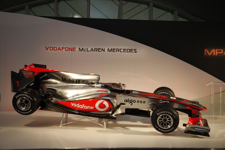 Der McLaren MP4-25-Mercedes
