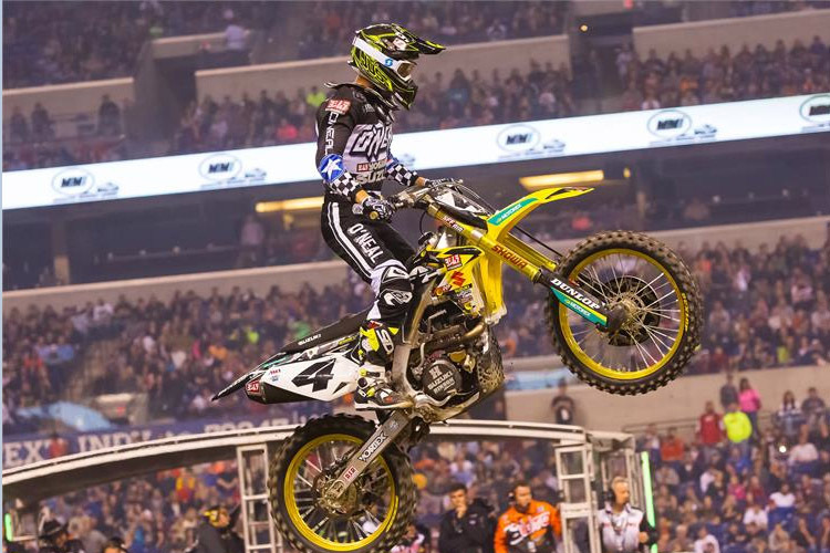 Blake Baggett erlebte in Indianapolis einen üblen Zwischenfall