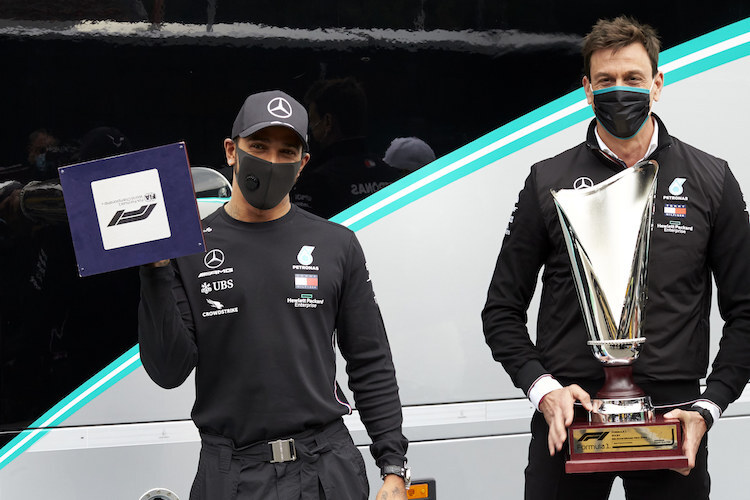 Lewis Hamilton und Toto Wolff