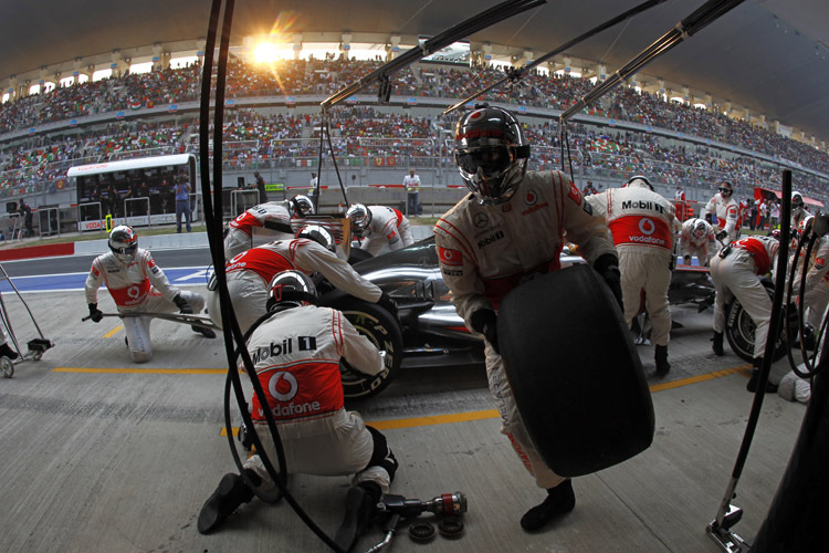 Auf dem Buddh International Circuit sind die Boxenstopps erfolgsentscheidend