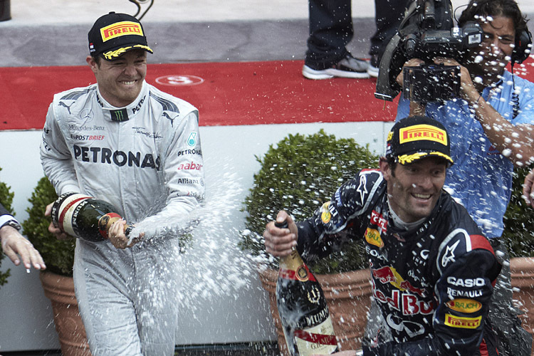 2012 feierte Rosberg in Monaco den zweiten Platz