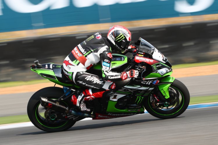 Jonathan Rea fuhr mit Rennreifen einen neuen Polerekord