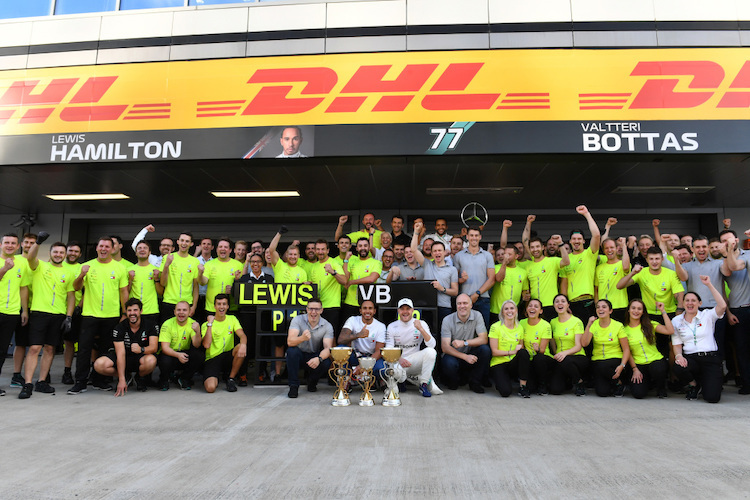 Hamilton, Bottes und Team