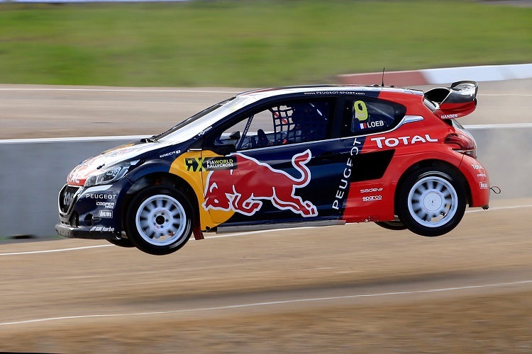 Sébastien Loeb im Peugeot 208 WRX