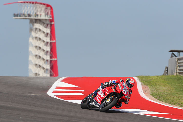 Andrea Dovizioso: Rückschlag auf dem Circuit of the Americas