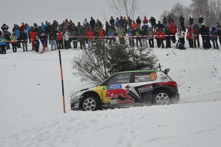 Raimund Baumschlager bei der Jänner-Rallye 2012