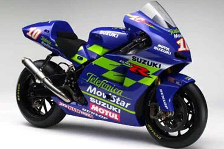 Suzuki setzte in der MotoGP von 2002 bis 2011 die GSV-R mit V4-Motor ein