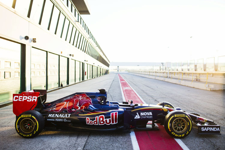 Toro Rosso STR10: Schlanker Formel-1-Renner